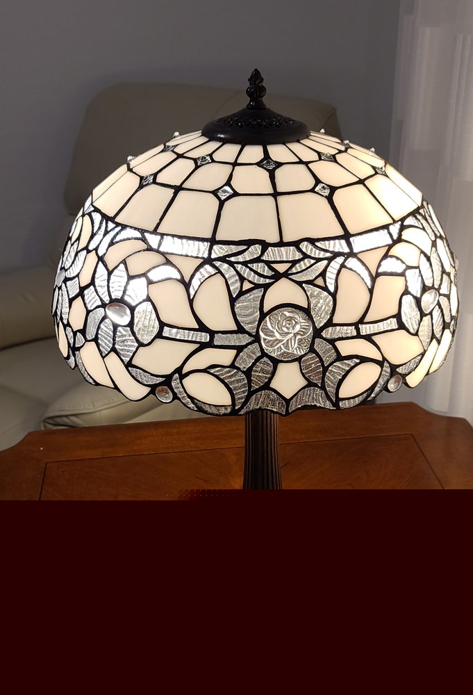 23" Dark Brown Metal Two Light Candlestick Table Lamp With White Shade HomeRoots