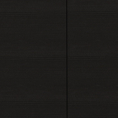 47" Black Wood Wall Mounted Accent Cabinet With Four Doors