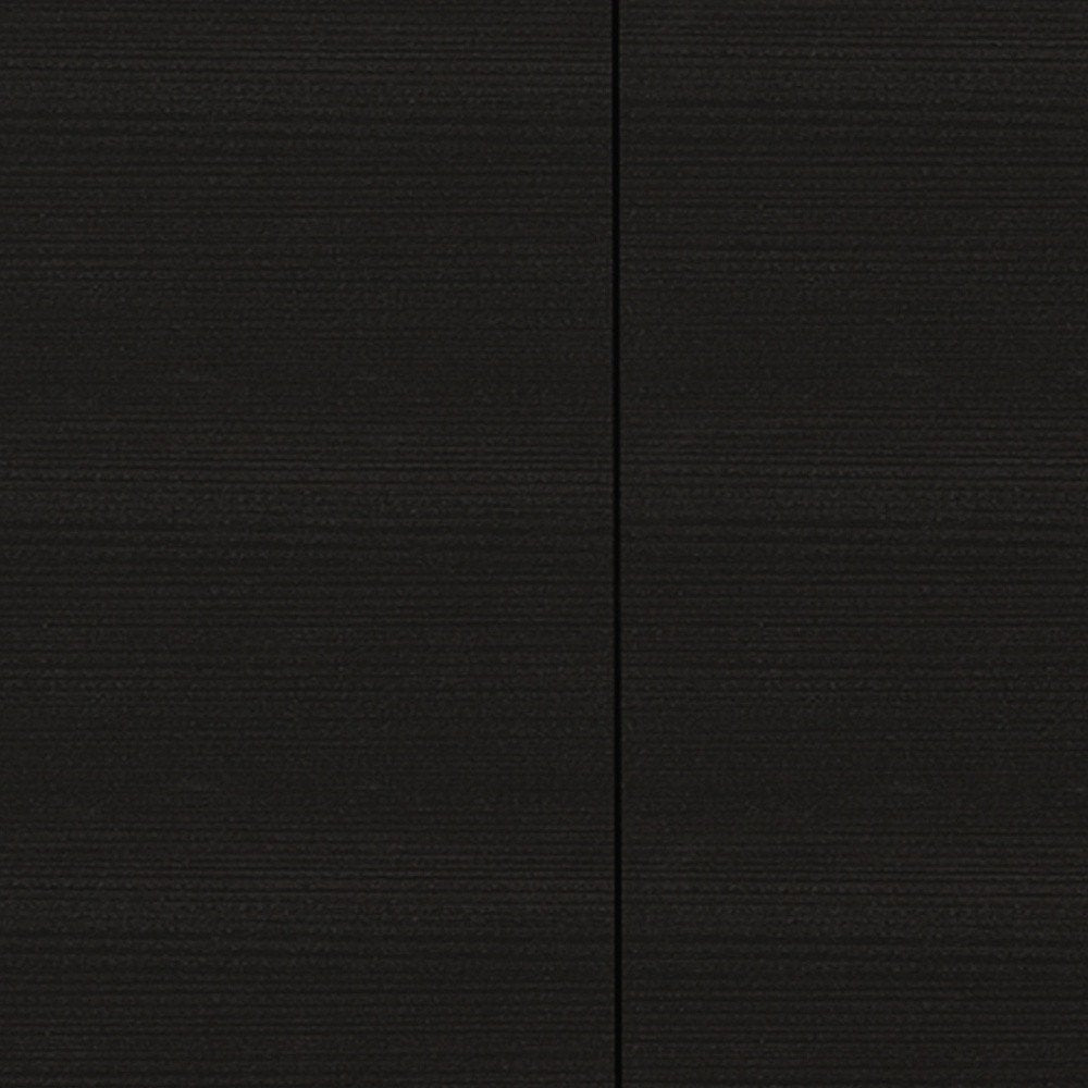 47" Black Wood Wall Mounted Accent Cabinet With Four Doors HomeRoots