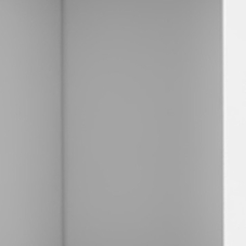 59" White Wood Wall Mounted Accent Cabinet With Four Doors HomeRoots