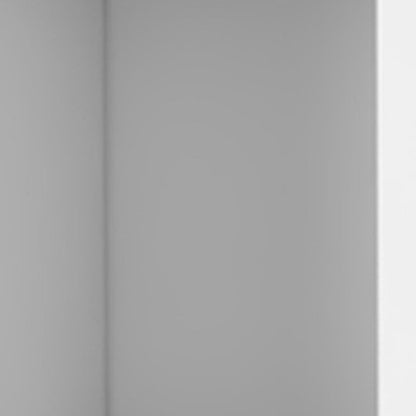 59" White Wood Wall Mounted Accent Cabinet With Four Doors HomeRoots