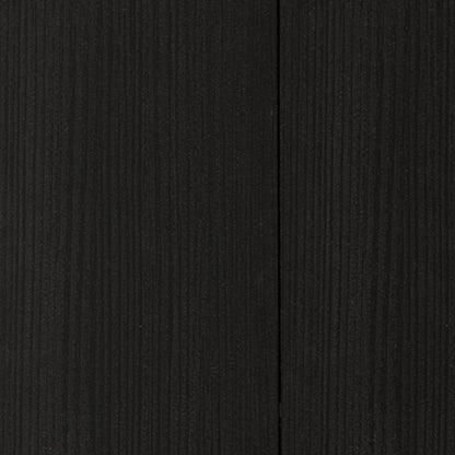 59" Black Wood Wall mounted Accent Cabinet With Five Shelves HomeRoots