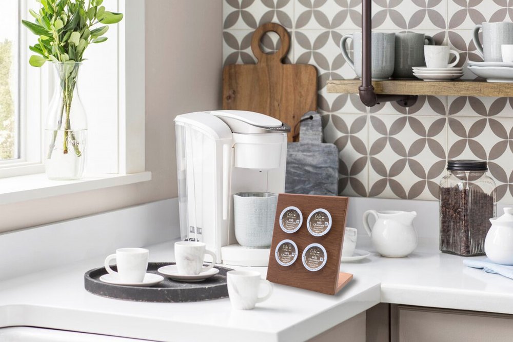 Free Standing 6.00 " Wood Coffee Storage & Accessories HomeRoots