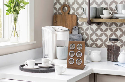 Free Standing 6.00 " Wood Coffee Storage & Accessories HomeRoots