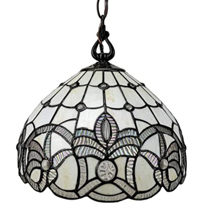 Black And White Unique Statement Glass Dimmable Chandelier With Black And White Shades