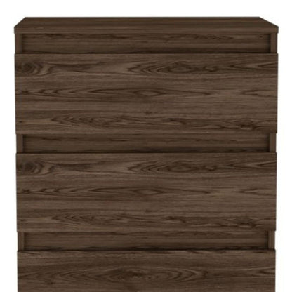 23" Dark Brown Wood Two Drawer Dresser HomeRoots