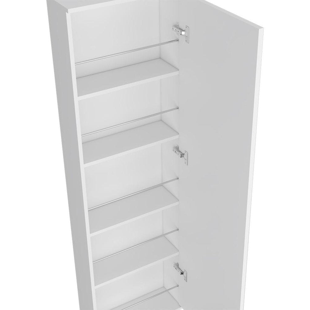 White WoodShoe Storage Cabinet HomeRoots