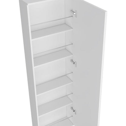 White WoodShoe Storage Cabinet HomeRoots