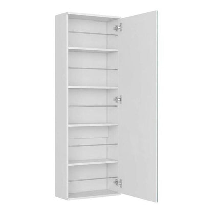 White WoodShoe Storage Cabinet