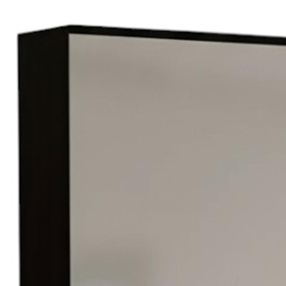 Dark Brown Ten Pair Wall Mounted WoodShoe Rack HomeRoots