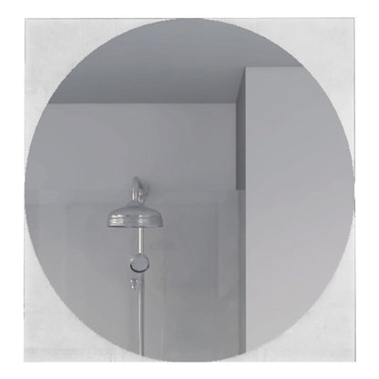 24" Clear Square Framed Bathroom Over Vanity Mirror HomeRoots