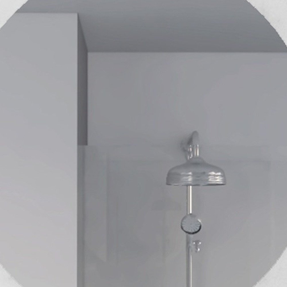 24" Clear Square Framed Bathroom Over Vanity Mirror HomeRoots