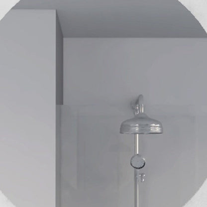 24" Clear Square Framed Bathroom Over Vanity Mirror HomeRoots