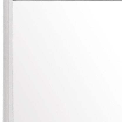 35" White Framed Dresser Mirror HomeRoots