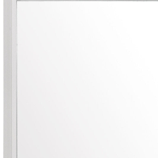 35" White Framed Dresser Mirror HomeRoots