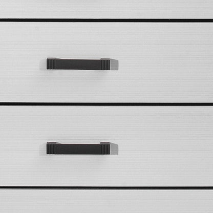 31" White Wood Five Drawer Standard Chest HomeRoots