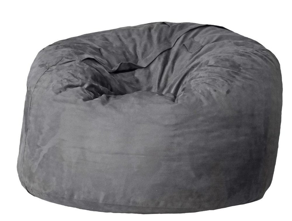 47" Orange Microsuede Classic Bean Bag — view 23