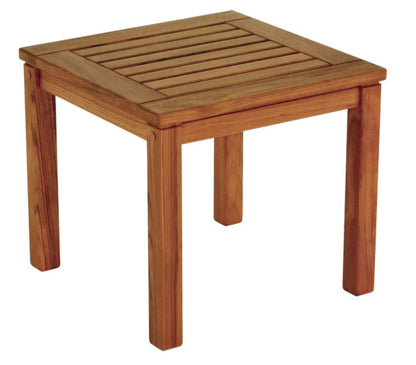 18" Brown Solid Wood Square End Table HomeRoots
