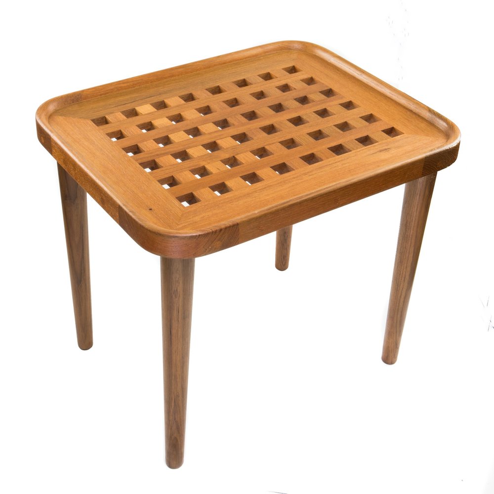 18" Brown Solid Wood Rectangular End Table HomeRoots