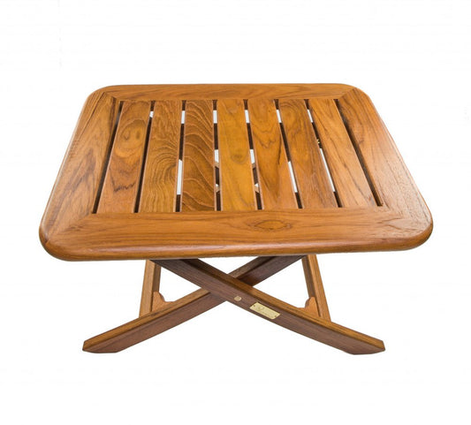 18" Brown Solid Wood Rectangular End Table HomeRoots