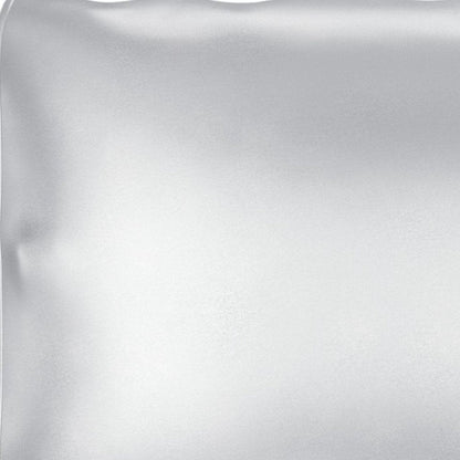 Silver Silk Open Ended Pillowcase HomeRoots