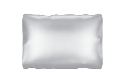 Silver Silk Open Ended Pillowcase HomeRoots