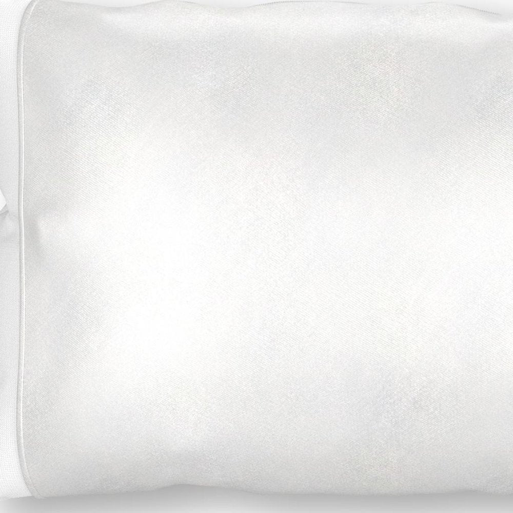 Ivory Silk Open Ended Pillowcase HomeRoots
