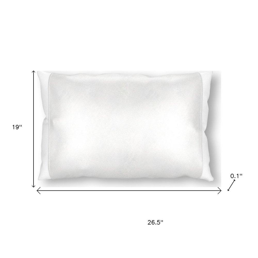 Ivory Silk Open Ended Pillowcase HomeRoots