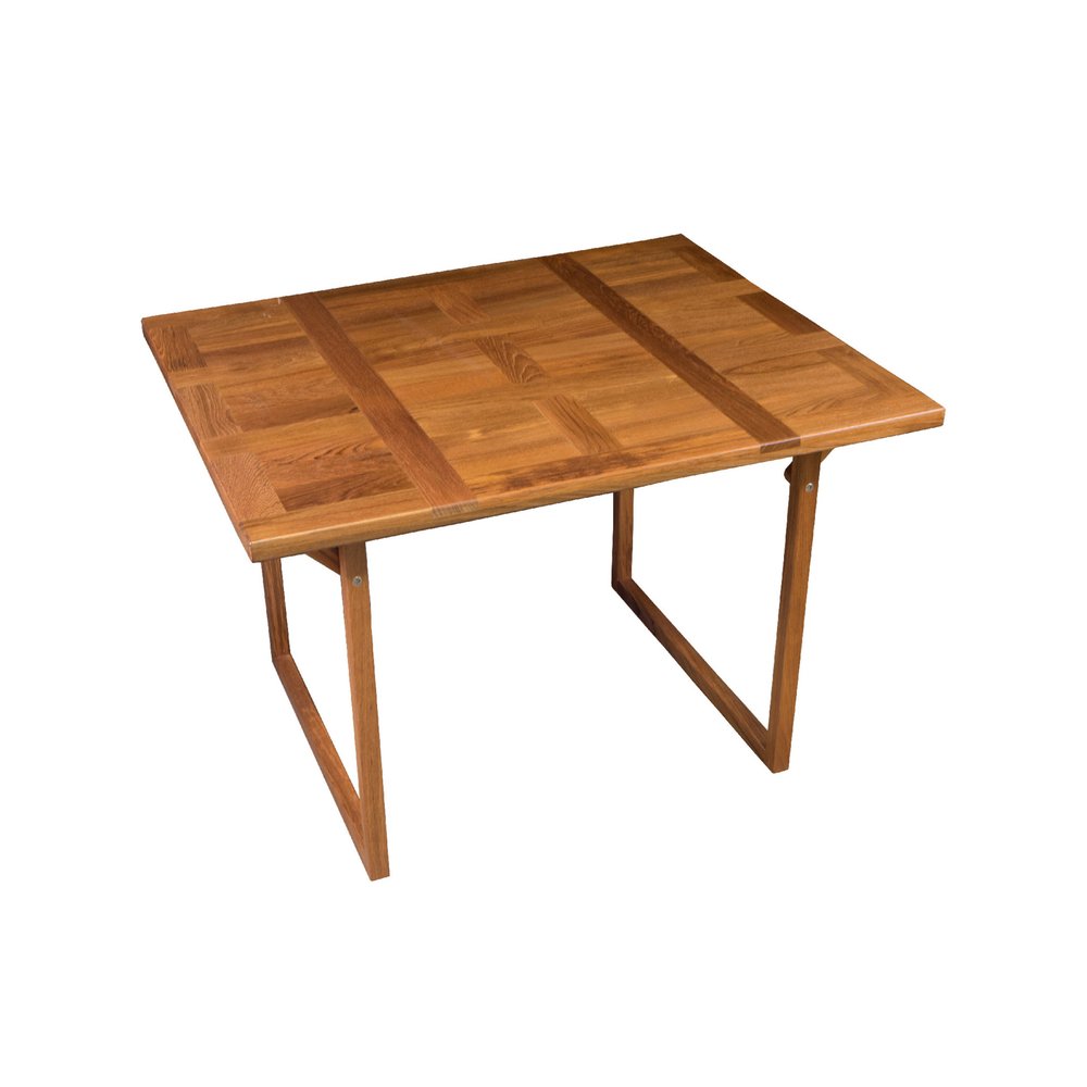 45" Brown Solid Wood Folding Outdoor Side Table HomeRoots