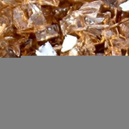 Copper Round Reflective Fire Pit Glass HomeRoots