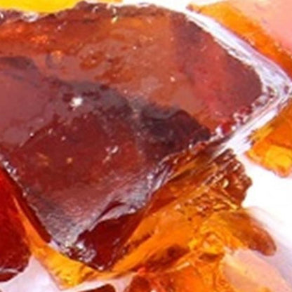Amber Round Reflective Fire Pit Glass HomeRoots