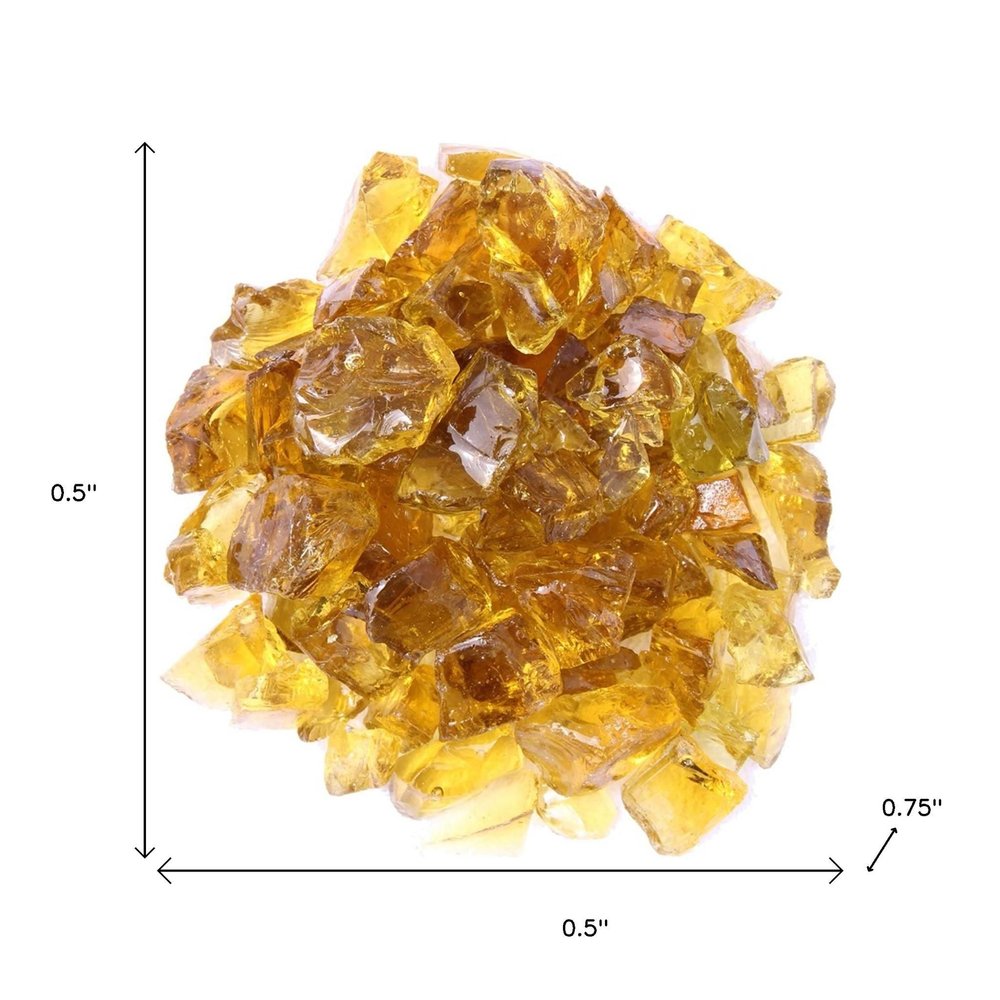 Chestnut Round Reflective Fire Pit Glass HomeRoots