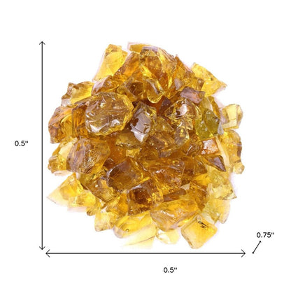 Chestnut Round Reflective Fire Pit Glass HomeRoots