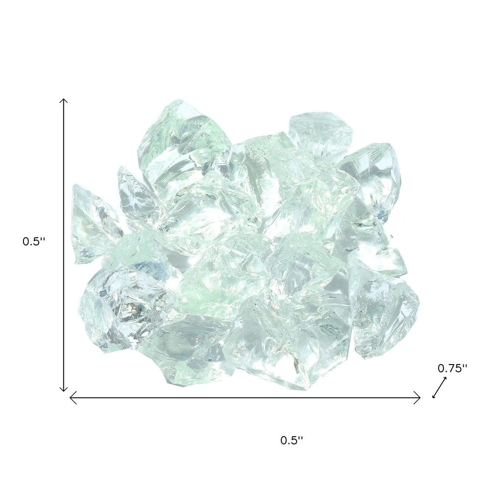Clear Round Reflective Fire Pit Glass HomeRoots