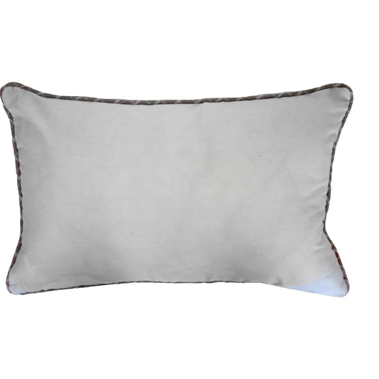 13" X 4" Pink and White Easter Easter Bunny Text Throw Pillow FurniFindUSA