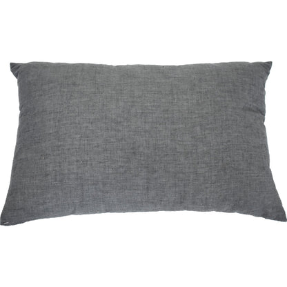 13" X 20" Grey And White Chandelier Zippered Polyester Throw Pillow FurniFindUSA