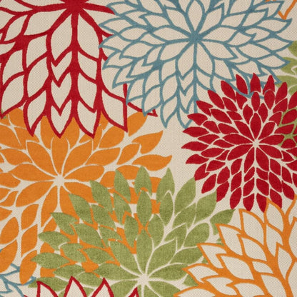 9' X 12' Green And Ivory Indoor Outdoor Area Rug HomeRoots