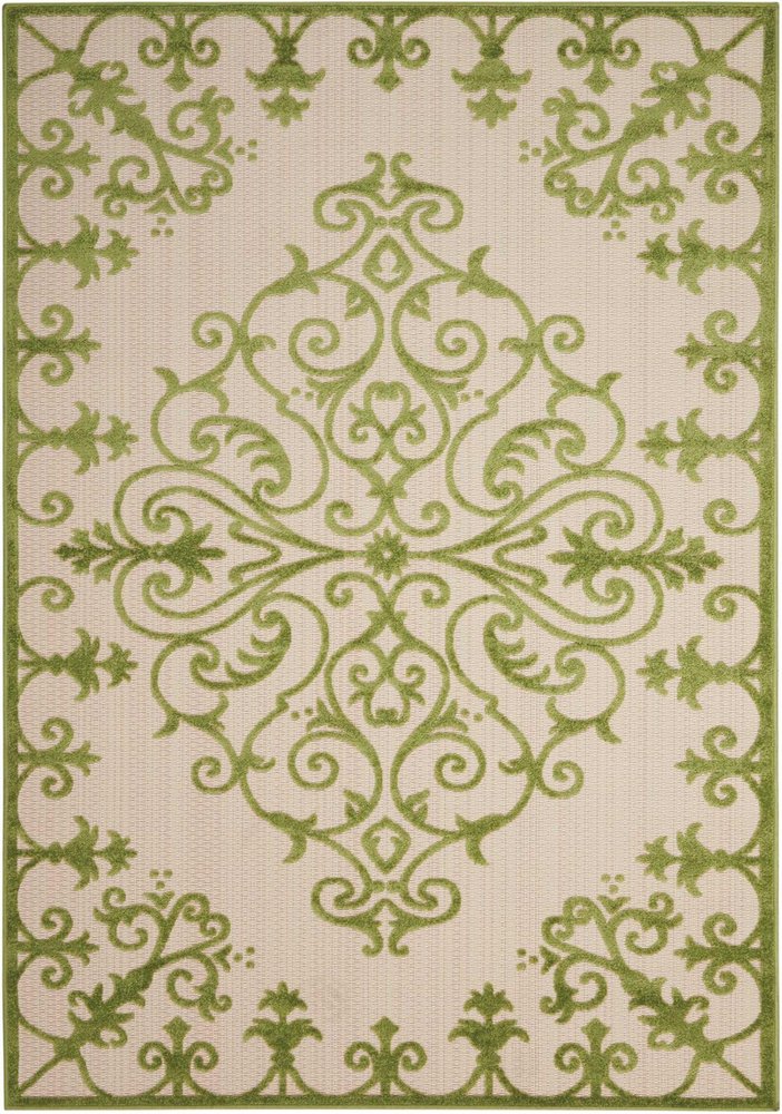 10' X 13' Green Indoor Outdoor Area Rug — view 6