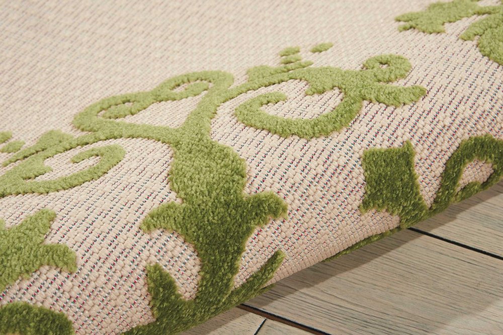 10' X 13' Green Indoor Outdoor Area Rug HomeRoots