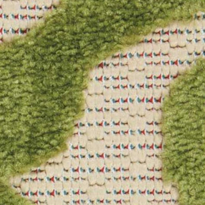 10' X 13' Green Indoor Outdoor Area Rug HomeRoots