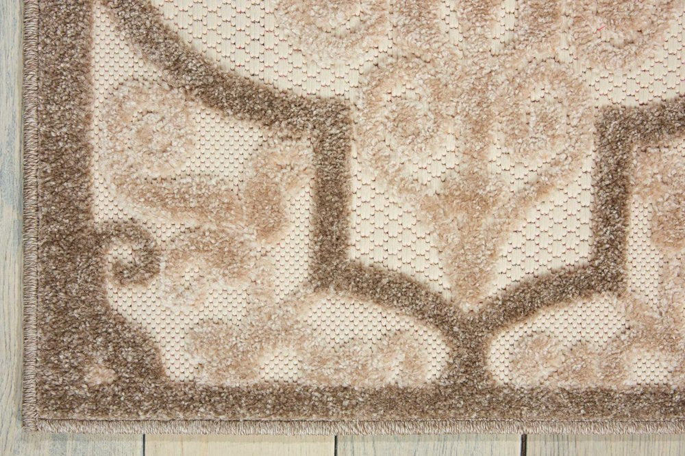10' X 13' Cream Indoor Outdoor Area Rug — view 7
