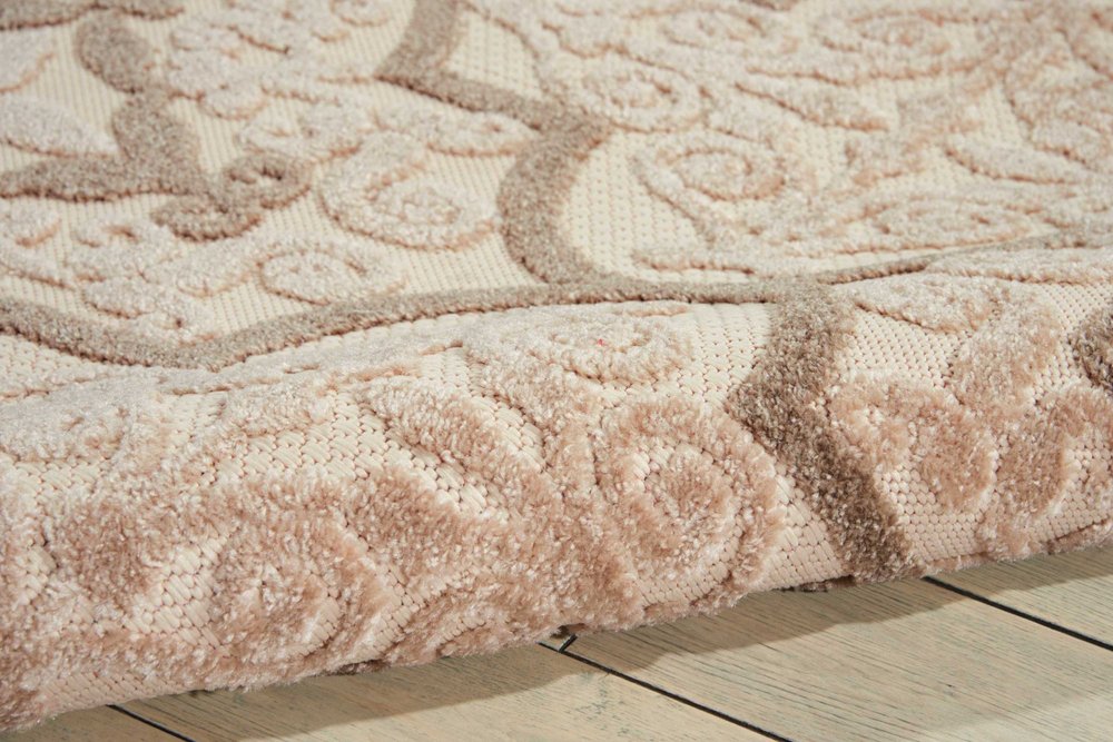 10' X 13' Cream Indoor Outdoor Area Rug HomeRoots