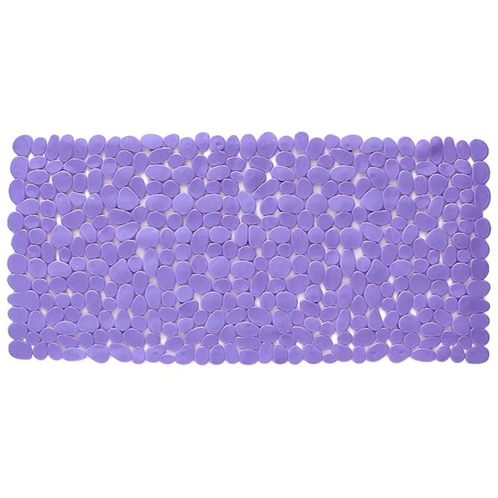 35" Purple Spa Pebbles Non Slip Bathtub Mat HomeRoots
