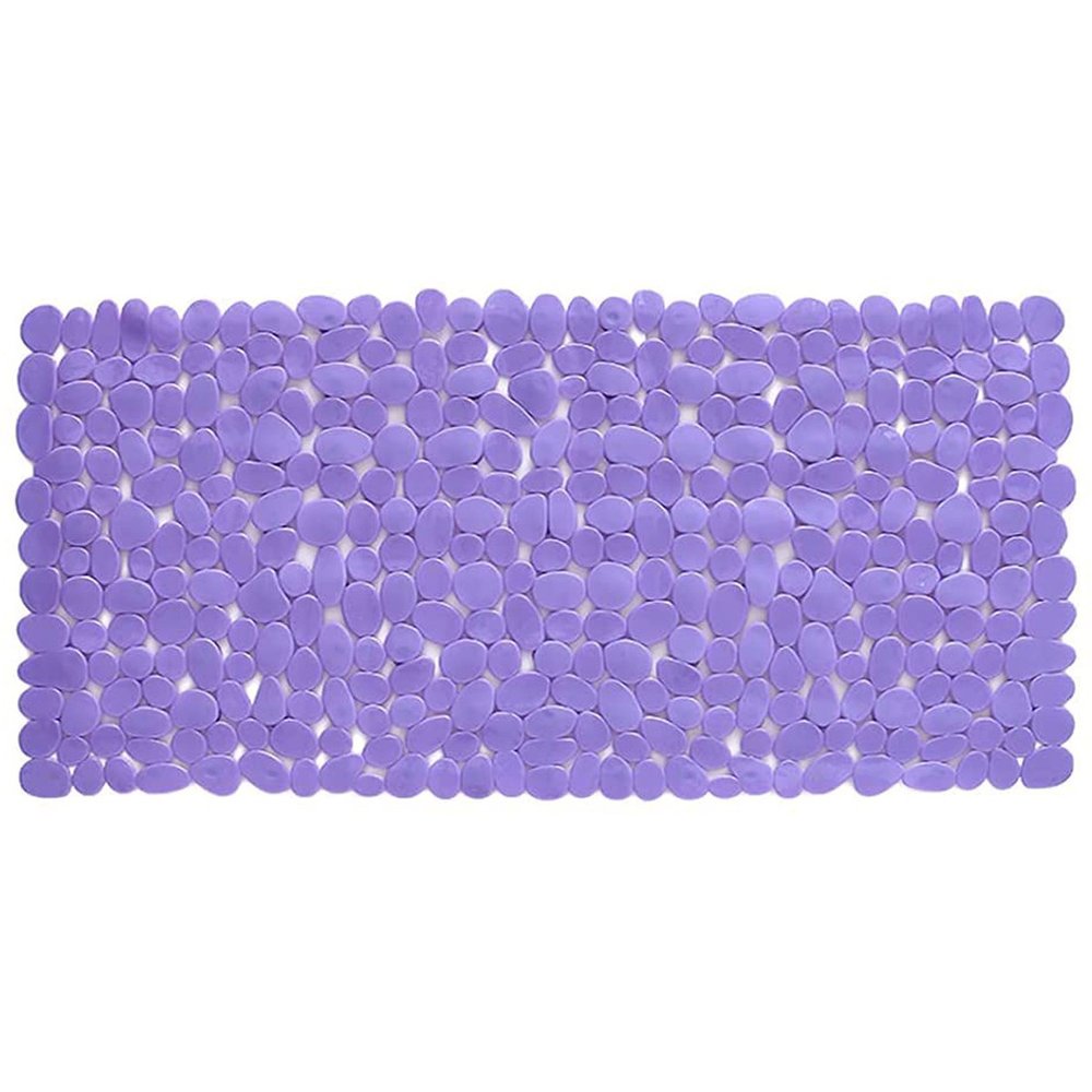 35" Purple Spa Pebbles Non Slip Bathtub Mat HomeRoots