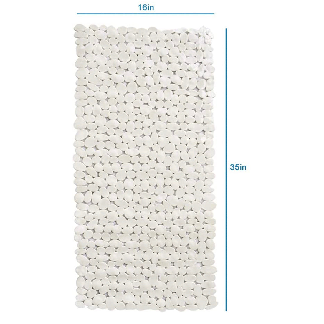 Beige 40" Shower Mat