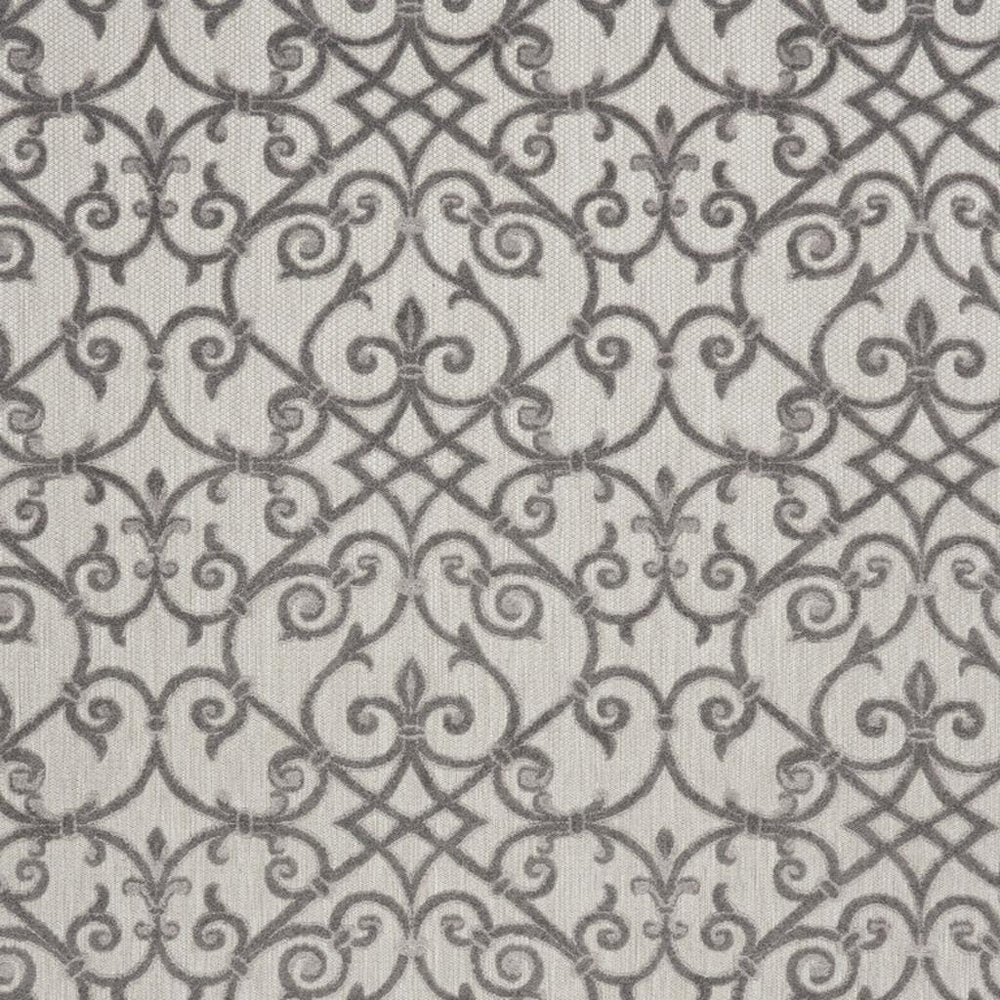 10' X 13' Gray Indoor Outdoor Area Rug — view 3