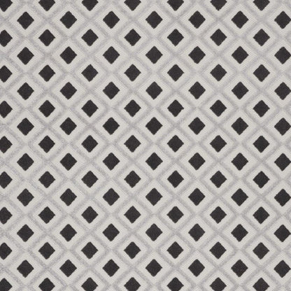 9' X 12' Black And White Indoor Outdoor Area Rug HomeRoots
