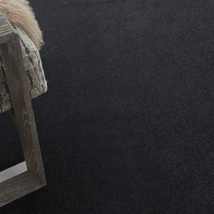 7' X 10' Black Indoor Outdoor Area Rug HomeRoots
