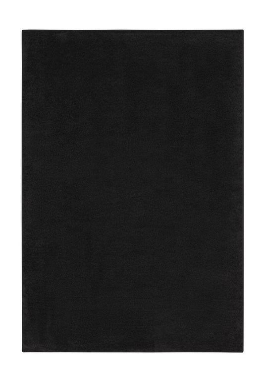 7' X 10' Black Indoor Outdoor Area Rug