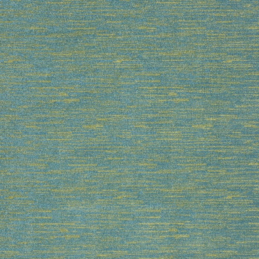 10' X 14' Blue And Green Indoor Outdoor Area Rug — view 2